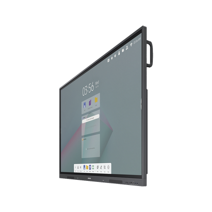 Pantalla tactil interactiva 75" Android 13 / Touch tipo IR / UHD / 350 nits / HDMI / USB / USB-C / WIFI / RJ45 / Compatible con VESA 800 x 400