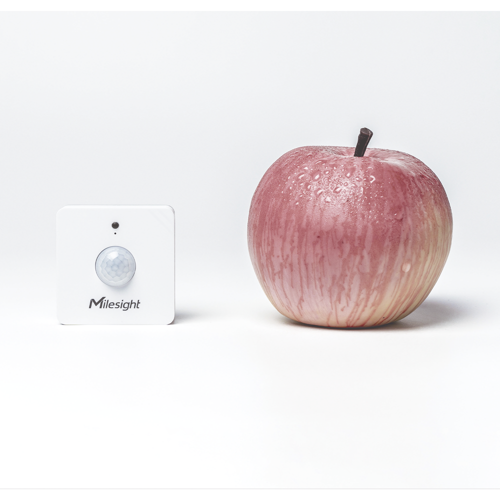 Sensor de Ocupación PIR y Luz LoRaWAN / Automatización de Iluminación para Edificios Inteligentes (BMS) / Detección 120° x 100° / 8 Metros / 1-60000