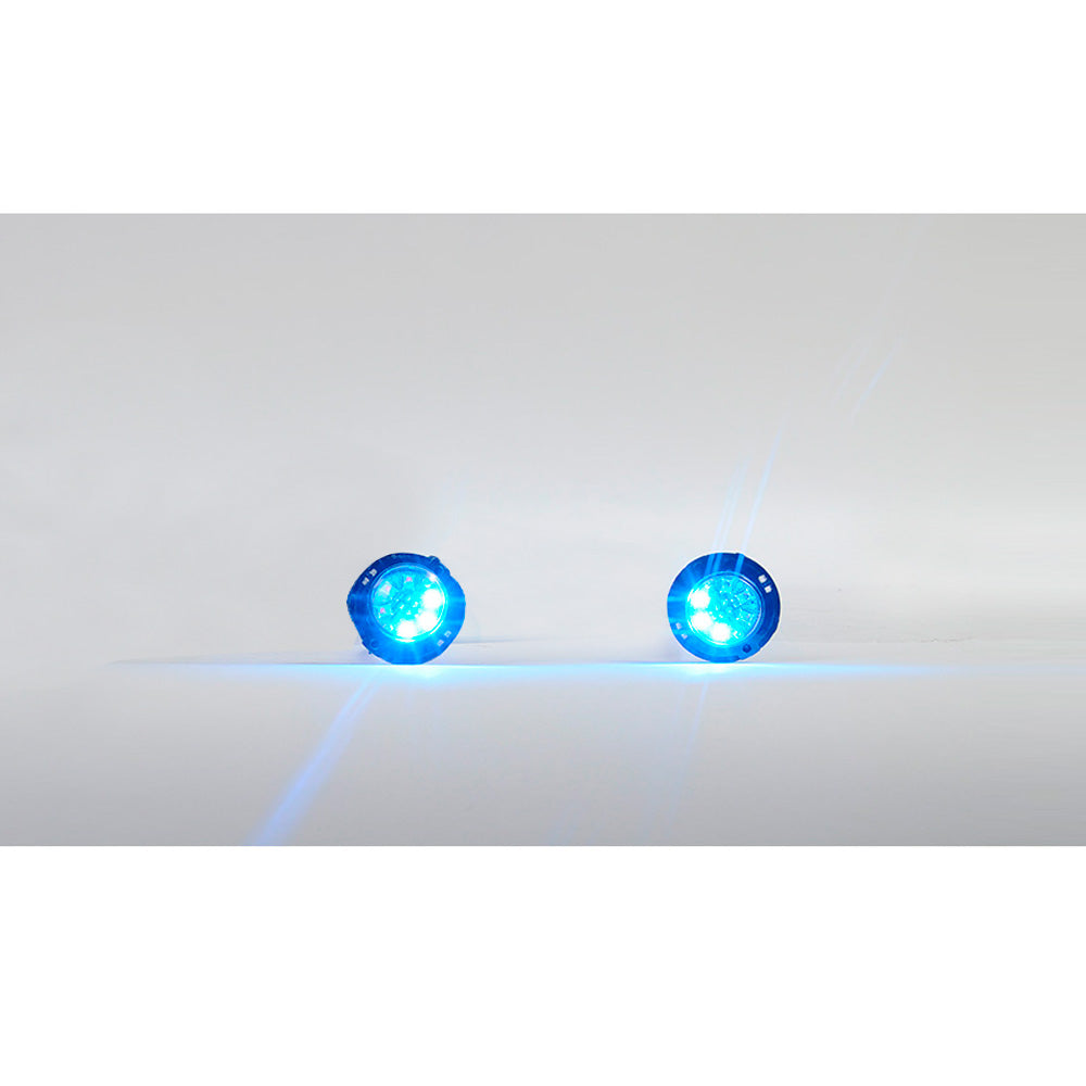 Estrobos Ocultos de 12 LED, Color Claro