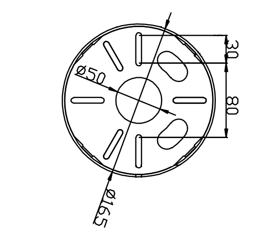 Montaje Universal de Pared con Cuello de Ganso y Caja de Conexiones / Compatible con Cámaras Domo y Bala
