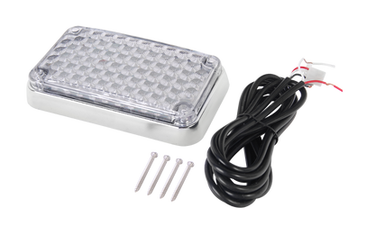Luz de Advertencia de 6X4", Color Claro, Ideal para Ambulancias