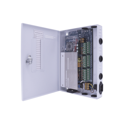 Fuente PREMIUM / 11-15 V / 18 canales / 30 A / Alta tecnología en seguridad / Doble ventilador / Hasta 1.85 Amperes por Salida / Filtro de Ruido por