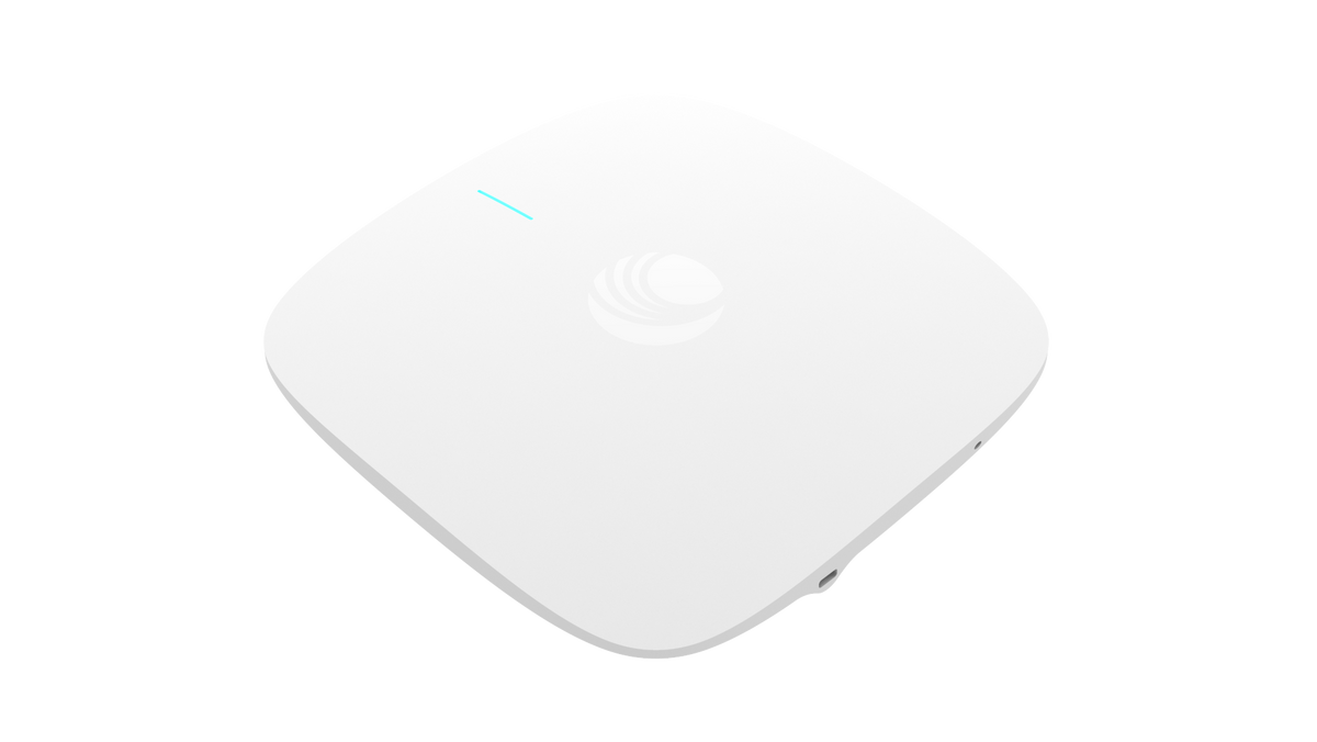 Punto de Acceso Empresarial Wi-Fi 6 XV2-2 para Interior / Seguridad WPA3 / Gestión desde la Nube cnMaestro / Montaje en Techo o Plafón / Alimentación