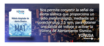 Modulo Adaptador para Alerta Sismica