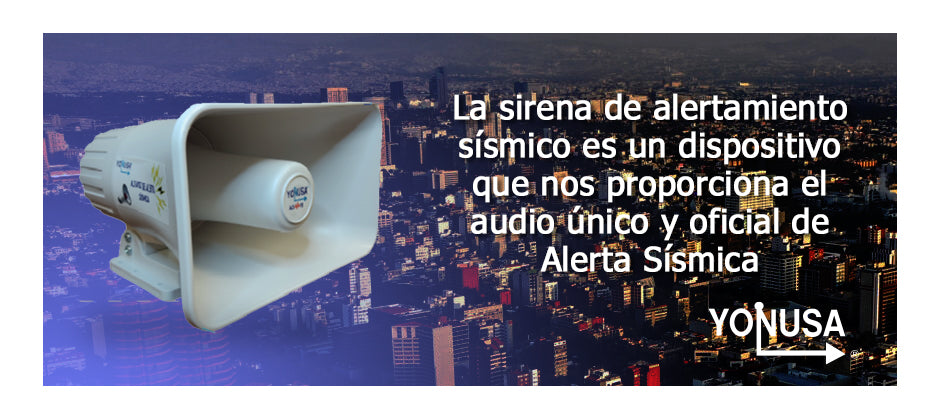 Sirena de Alertamiento Sísmico - Sonido Oficial