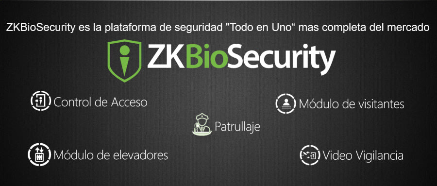 Controlador de Acceso 2 Puertas / 20,000 Huellas / 30,000 Tarjetas / ADMS PUSH / TCP/IP / Gabinete y Fuente 12V/5A