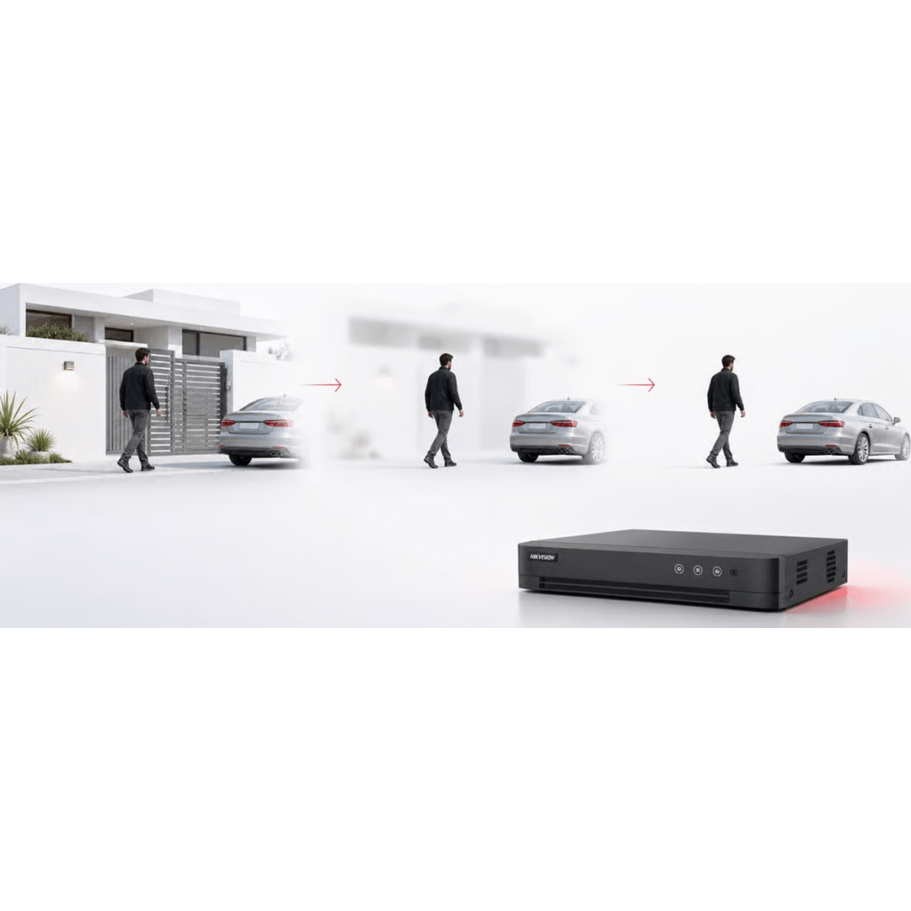 DVR 8 Canales TURBOHD + 4 Canales IP / 5 Megapixel Lite - 3K Lite / Audio Bidireccional / GUANLAN / Reconocimiento Facial / ACUSEARCH / 1 Bahia de