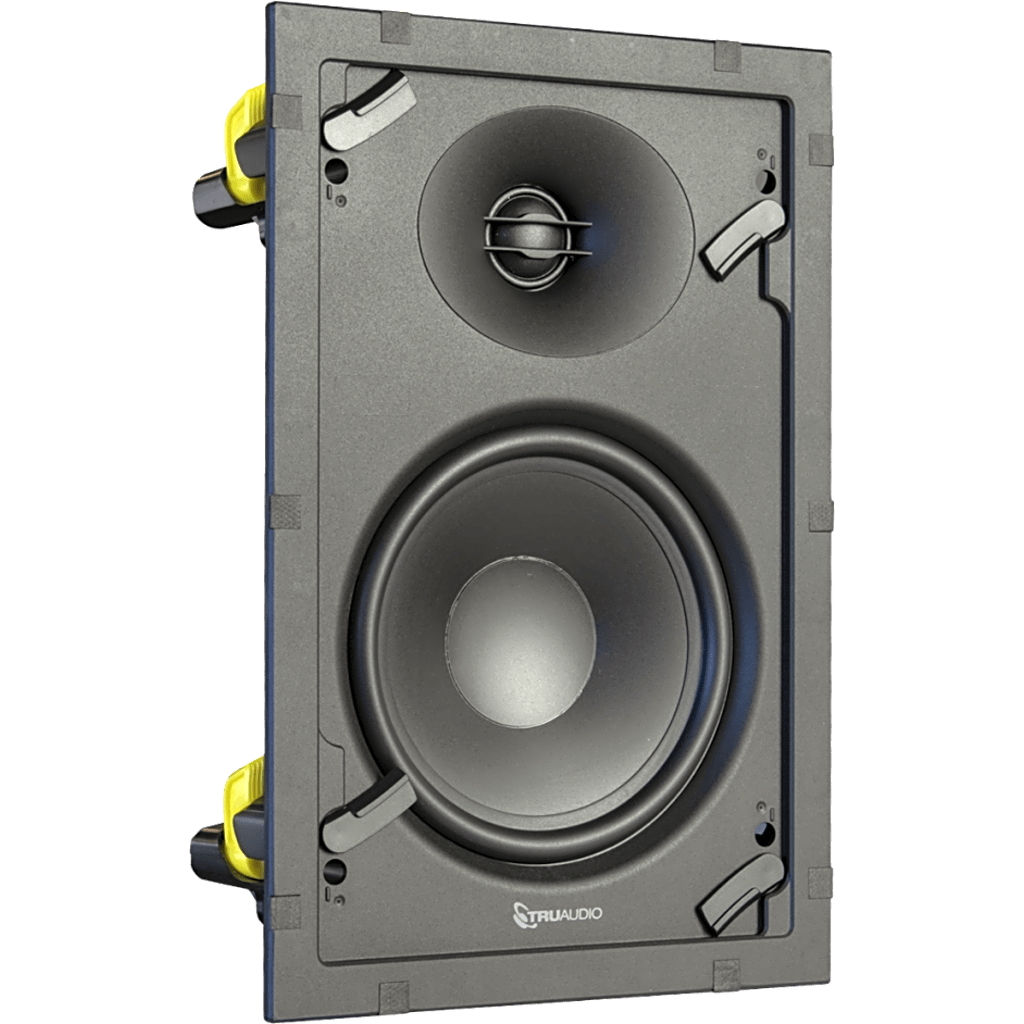 Altavoz In-Wall | 2 Vías | Woofer 6.5 in Polipropileno | Tweeter 1 in Seda | Potencia 120 W | Impedancia 8 Ohm | Sensibilidad 88 dB | Respuesta 42 Hz