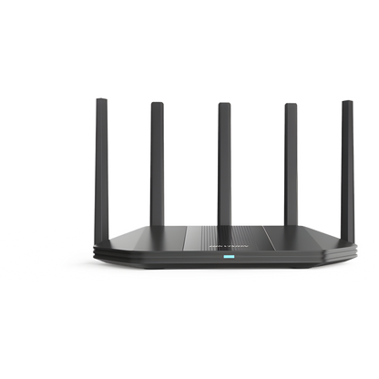 Router Inalámbrico / Wifi 6 / Hasta 1800 Mbps / MESH / Doble Banda AC (2.4 GHz y 5 GHz) / 4 Puertos 1000 Mbps / 5 Antenas Omnidireccional / Interior