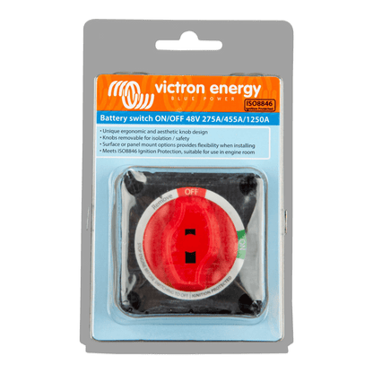 Interruptor de Batería / 275 A Corriente Continua / 60 V CC / ISO8846 SAE J1171