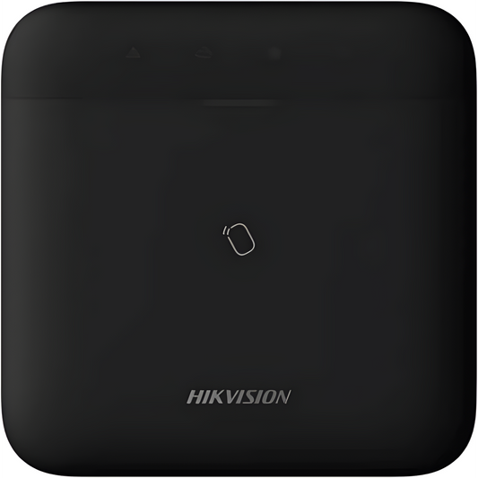 (AX PRO) Panel de Alarma Inalámbrico de Hikvision / Color Negro / Soporta 96 Zonas / GSM 3G/4G, Wi-Fi y Ethernet / Incluye Batería de respaldo
