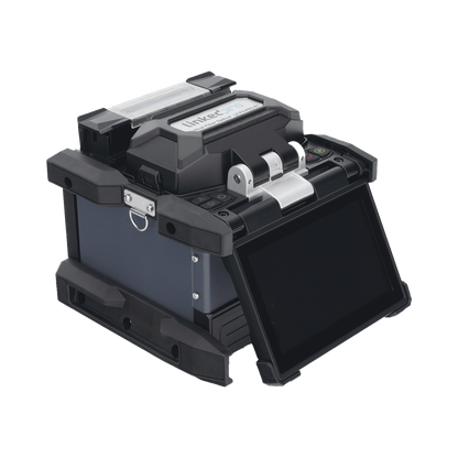 Fusionadora de Fibra Óptica con GPS para Fibra Óptica Multimodo y Monomodo / Alineación por Núcleo / 6 Motores para Mejor Precisión en el Empalme