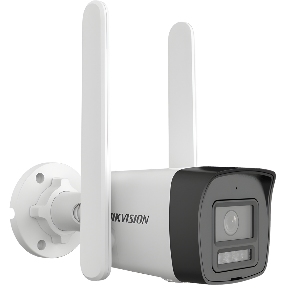 [Dual Light + 4G] Bala IP 4 Megapixel / Lente 2.8 mm / 30 mts IR + 30 mts Luz Blanca / Micrófono Integrado / ACUSENSE Lite / Exterior IP67 / H.265