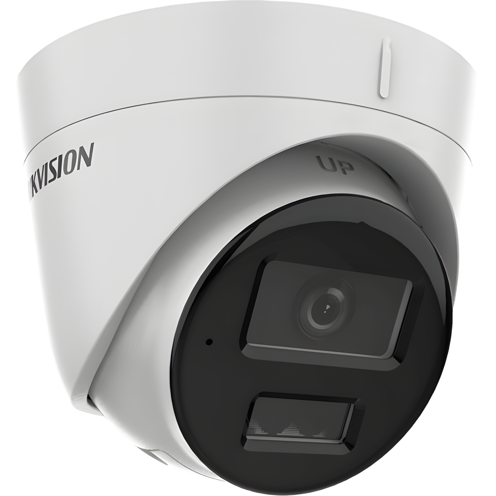 [Dual Light] Turret IP 2 Megapixel / Lente 2.8 mm / 30 mts IR + 30 mts Luz Blanca / Micrófono Integrado / ACUSENSE Lite / Exterior IP67 / H.265 / PoE