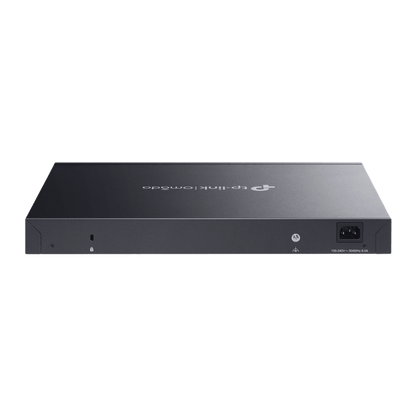 Switch L2+ Gestionado Omada / 24 Puertos Gigabit RJ45 + 4 Puertos 10G SFP+ / 16 Puertos PoE+ (30W) + 8 Puertos PoE++ (90W) / 128 Gbps Capacidad