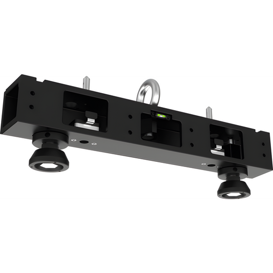 Barra Colgante LED / Instalación a Piso y Colgante / Aleación de Aluminio/ Altura Colgado 10 m / Altura Apilado 5 m / Negro