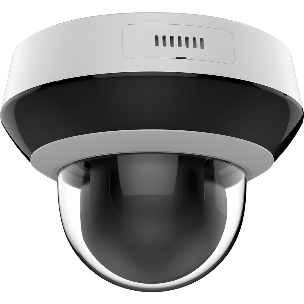 Mini Domo PTZ IP 6 Megapixel / 4X Zoom / Micrófono y Bocina Integrada / ACUSENSE / H.265+ / 20 mts IR EXIR / WDR / PoE / IK10 / IP66 / DarkFighter