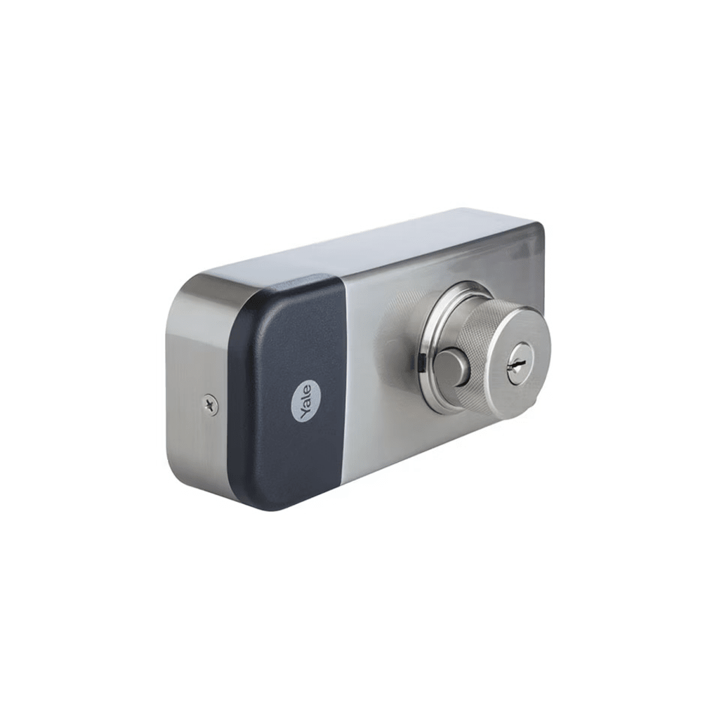 Cerradura Digital para Exteriores / Teclado Digital Táctil / Control Remoto App Yale / Compatible Zigbee-Z Wave Plus / Resistente Intemperie / Hasta
