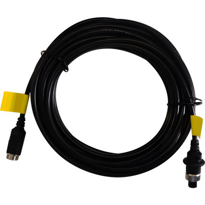 Cable Extensor de Vídeo y Audio de 12 Metros / Conector Tipo Aviación / Compatible con Cámara TURBO Móvil HIKVISION