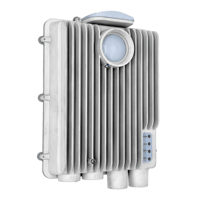 Radio Backhaul PTP, Antena integrada de 8 dBi, MIMO 4X4, 5.1 - 6.4 GHz, IP67, Velocidad hasta 3 Gbps, Adaptación automática al entorno, Monitoreo a
