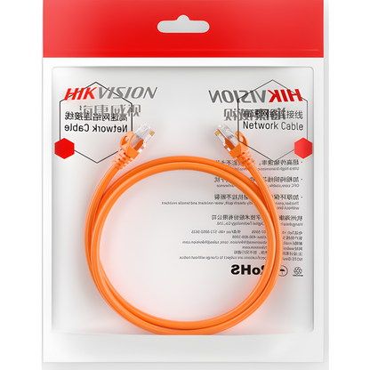 Cable de Parcheo (Patch Cord) / UTP / Cat. 6 (24 AWG) / 0.50 Metros (1.64 Pies) / Color Blanco / Ideal para PoE+ / Interior