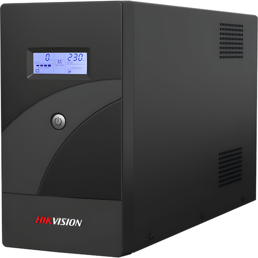 UPS de 2000 VA / 1200 W / 6 Tomas NEMA 5-15R / 2 Baterías 12 V / 9Ah / Pantalla LCD / AVR / Protección Contra Sobrecarga y Descarga / Entrada y