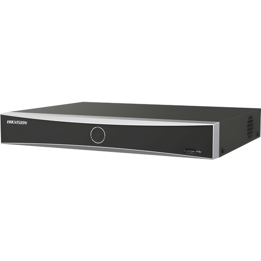 [Acusearch] NVR 12 Megapixel (4K) / 16 canales IP / AcuSense (Evita Falsas Alarmas) / Reconocimiento Facial / 1 Bahía de Disco Duro / HDMI en 4K