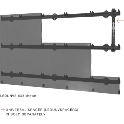 Kit Videowall LED Full HD (1920 x 1080) / Pitch 1.5 COB / 3.00 x 1.69 metros / Diagonal 135" / Entrada HDMI / incluye montaje de pared Peerless-AV