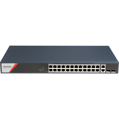 Switch Gigabit PoE+ / Industrial / Administrable / 24 Puertos 1000 Mbps PoE+ (4 Puertos PoE++ 90 W) / 2 Puertos 1000 Mbps de Uplink / 2 Puertos SFP