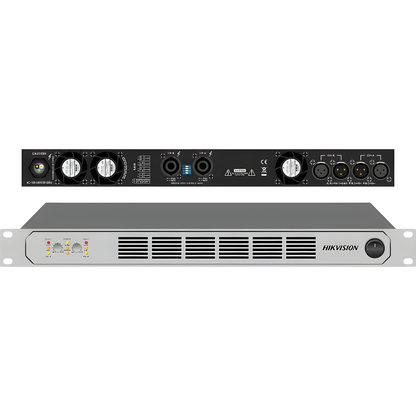 Amplificador de Potencia Profesional / 250W 2-Zonas / Clase D / Eficiencia 90% / Modos Estéreo y Puente / PFC de Banda Ancha / Protección Integral