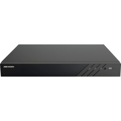 NVR 8 Megapixel (4K) (Compatible con Cámaras ACUSENSE) / 16 canales IP / 16 Puertos PoE+ / 2 Bahías de Disco Duro / Salida de Vídeo en 4K / 300