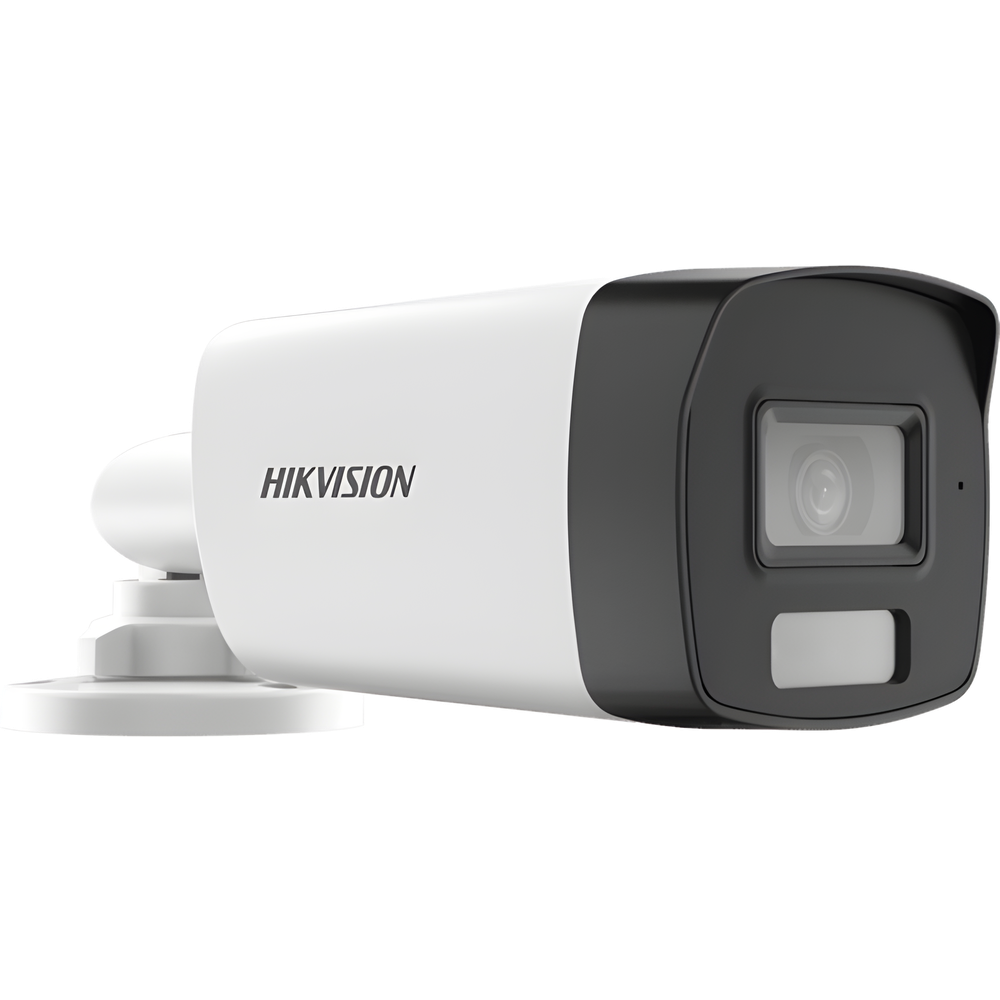 [Dual Light + ColorVu] Bala TURBOHD 3K (5 Megapixel) / Lente 2.8 mm / 40 mts IR + 40 mts Luz Blanca / Gran Angular 104.5° / Exterior IP67 / Micrófono
