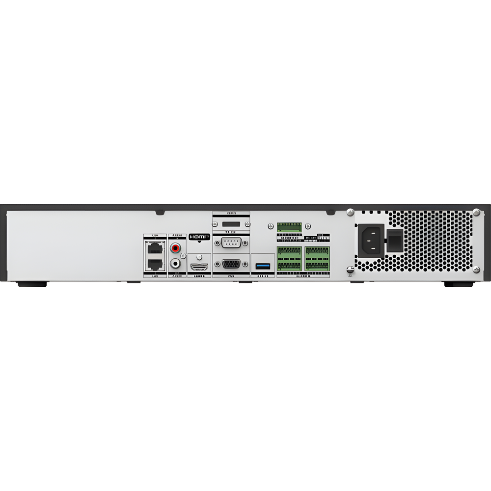 [Acusearch] NVR 12 Megapixel (4K) / 16 canales IP / AcuSense (Evita Falsas Alarmas) / Reconocimiento Facial / 4 Bahías de Disco Duro / HDMI en 4K