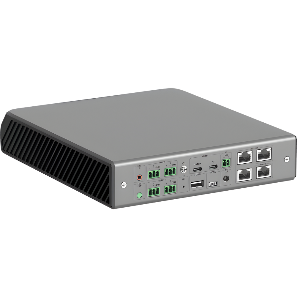 Procesador de Audio en Red | DSP | Alimentacion Poe | Entradas de audio digital AES67 | Entradas de audio analógicas | Puerto USB Type C para cámaras