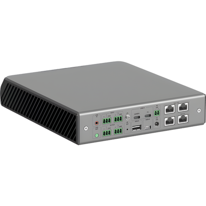 Procesador de Audio en Red | DSP | Alimentacion Poe | Entradas de audio digital AES67 | Entradas de audio analógicas | Puerto USB Type C para cámaras