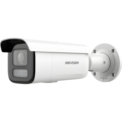 [Dual Light + 2 Micrófonos Integrados] Bala IP 8 Megapixel (4K) / Lente Motorizado 2.8-12 mm / 60 m Luz Blanca + 60 m IR / AcuSense / Exterior IP67