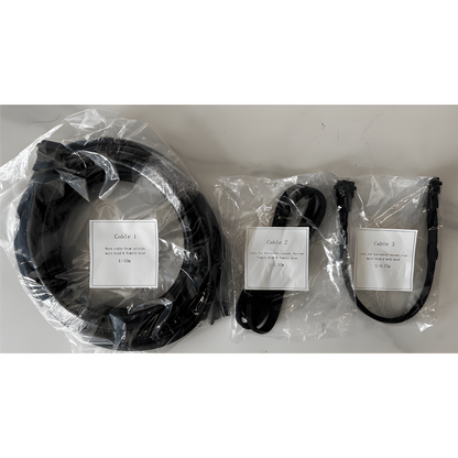 Kit de Cables de Corriente e Interconexión / Compatible con Familias BW y CW