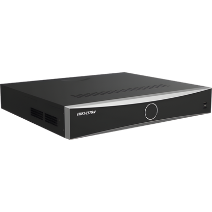 [Acusearch] NVR 12 Megapixel (4K) / 32 canales IP / 16 Puertos PoE+ / Reconocimiento Facial / AcuSense (Evita Falsas Alarmas) / 4 Bahías de Disco