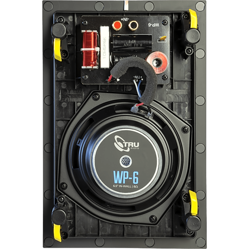 Altavoz In-Wall | 2 Vías | Woofer 6.5 in Polipropileno | Tweeter 1 in Seda | Potencia 120 W | Impedancia 8 Ohm | Sensibilidad 88 dB | Respuesta 42 Hz