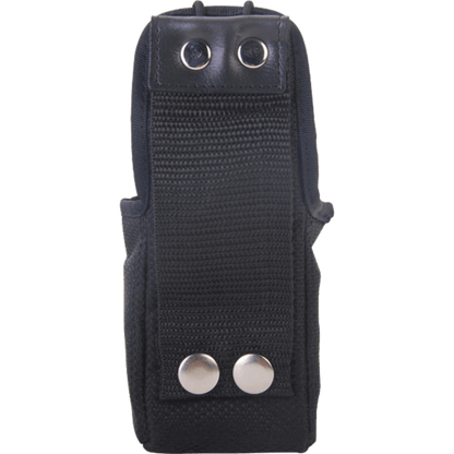 Funda para Radio Portátil / Nylon con Presilla para Cinto / Correa Ajustable con Broche de Presión / Compatible Motorola P110, GP300, Kenwood e Icom