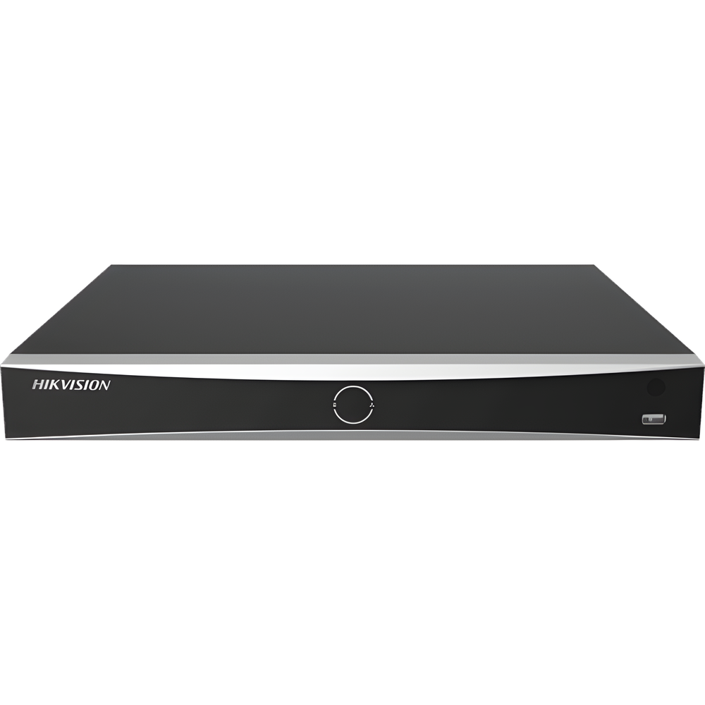 [AcuSeek] NVR 12 Megapixel (4K) / 32 canales IP / 16 Puertos PoE+ / Recocimiento Facial / AcuSense (Evita Falsas Alarmas) / 2 Bahías de Disco Duro