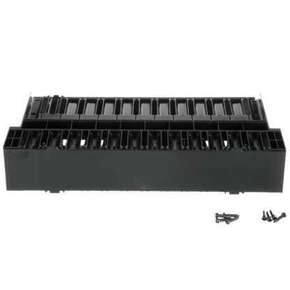 Organizador de Cables Horizontal NetManager, Doble (Frontal y Posterior), Para Rack de 19in, 2UR