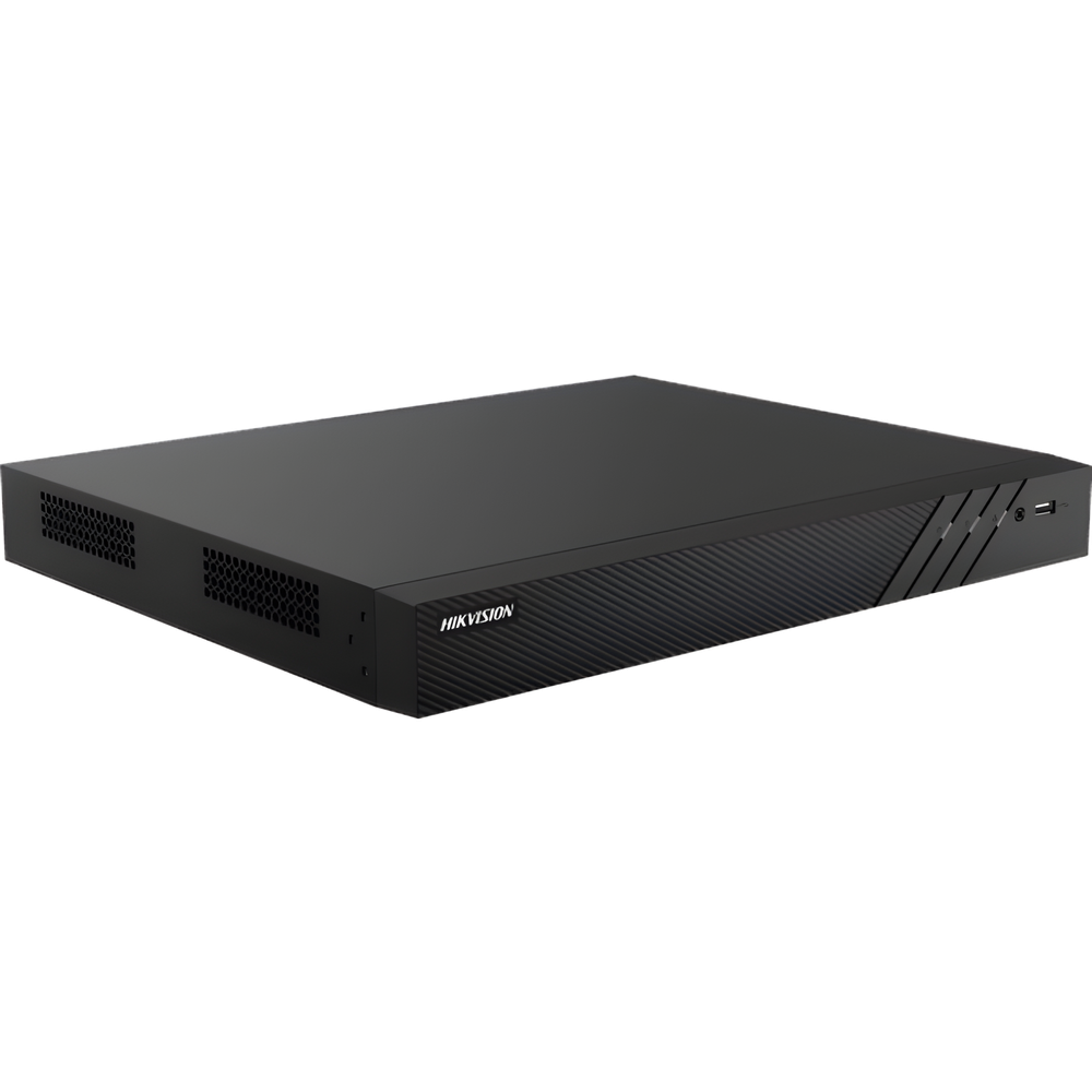 NVR 8 Megapixel (4K) (Compatible con Cámaras ACUSENSE) / 16 canales IP / 16 Puertos PoE+ / 2 Bahías de Disco Duro / Salida de Vídeo en 4K / 300