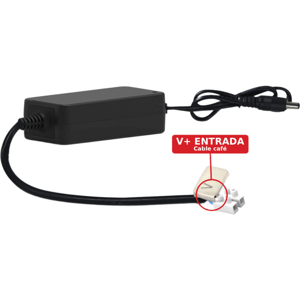 Regulador CC/CC | Entrada 15-30 Vcc | Salida 12 Vcc @ 3 A (36 W) | Protección contra Sobrecorriente y Cortocircuito | Conector tipo blok y Conector