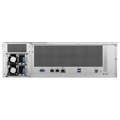 Servidor de Almacenamiento RackStation RS2825RP+ | 16 Bahías | 3U | Hasta 560 TB | Rendimiento 3,519/1,790 MB/s | Fuentes de Alimentación Duales |