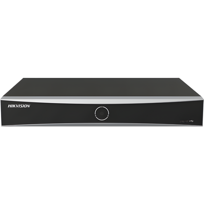 [Acusearch] NVR 12 Megapíxel (4K) / 4 canales IP / 4 Puertos PoE+ / Reconocimiento Facial / AcuSense (Evita Falsas Alarmas) / 1 Bahías de Disco Duro