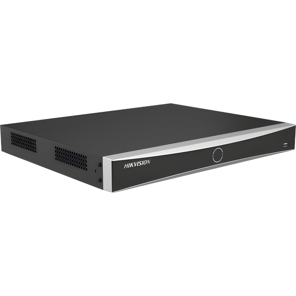 [AcuSeek] NVR 12 Megapixel (4K) / 32 canales IP / 16 Puertos PoE+ / Recocimiento Facial / AcuSense (Evita Falsas Alarmas) / 2 Bahías de Disco Duro