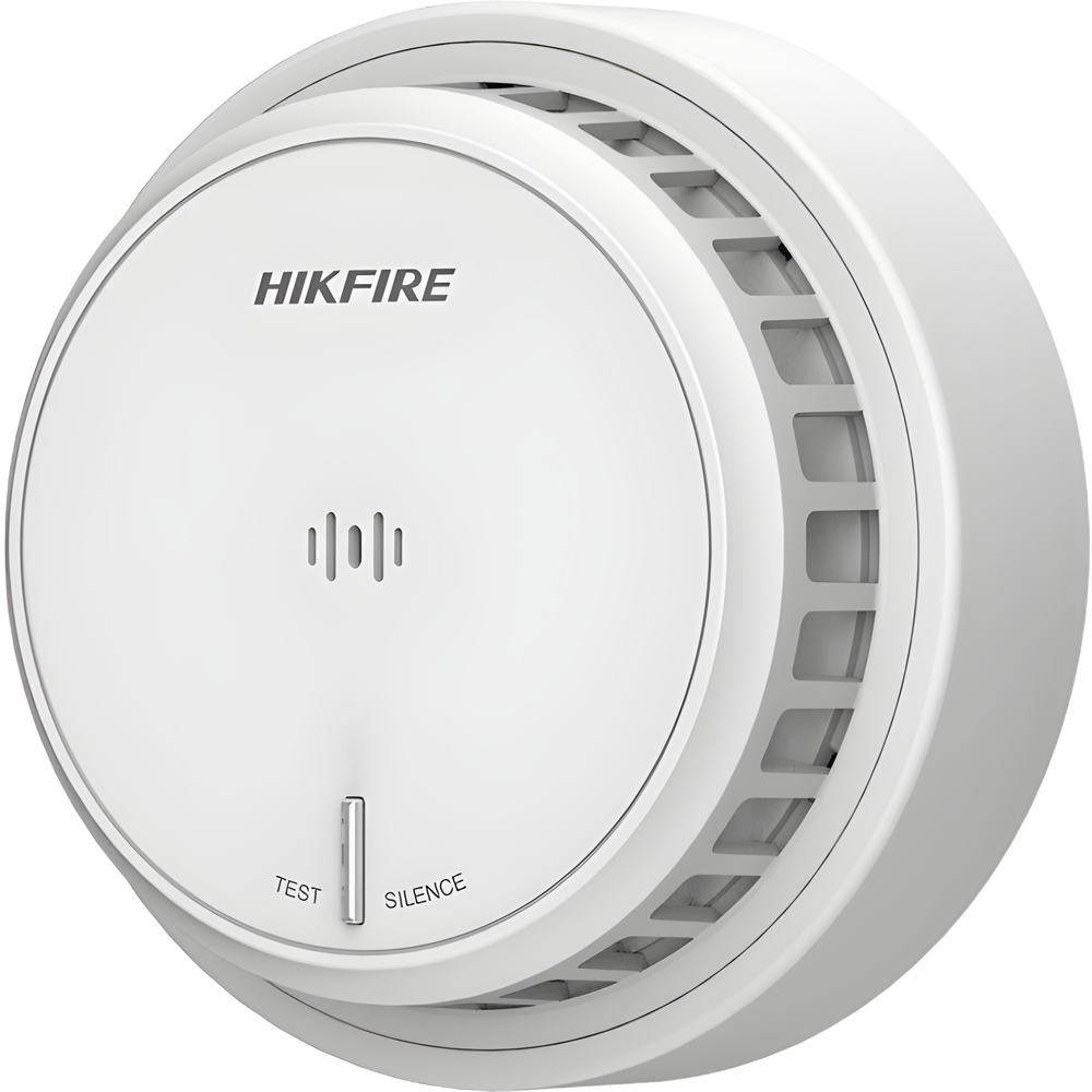 (HikFire) Detector de Humo Óptico Hikvision / Tecnología Avanzada de Detección de Incendios / Alarma Temprana y Fiabilidad Certificada