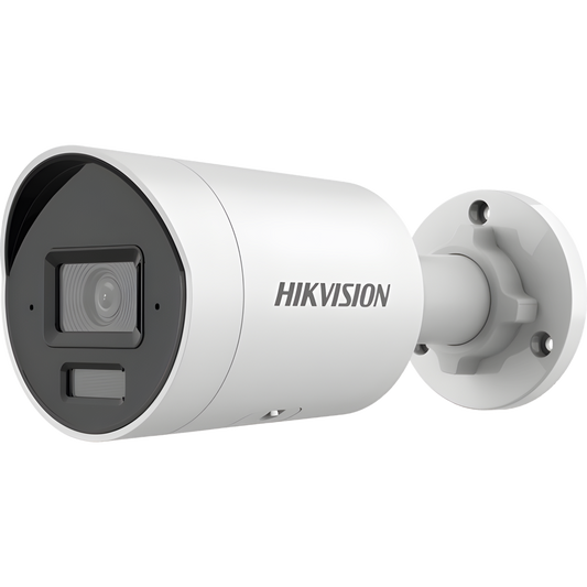 [Dual Light + 2 Micrófonos Integrados] Bala IP 6 Megapixel / Lente 2.8 mm / 40 mts Luz Blanca + 40 mts IR / ACUSENSE / Exterior IP67 / WDR 120 dB