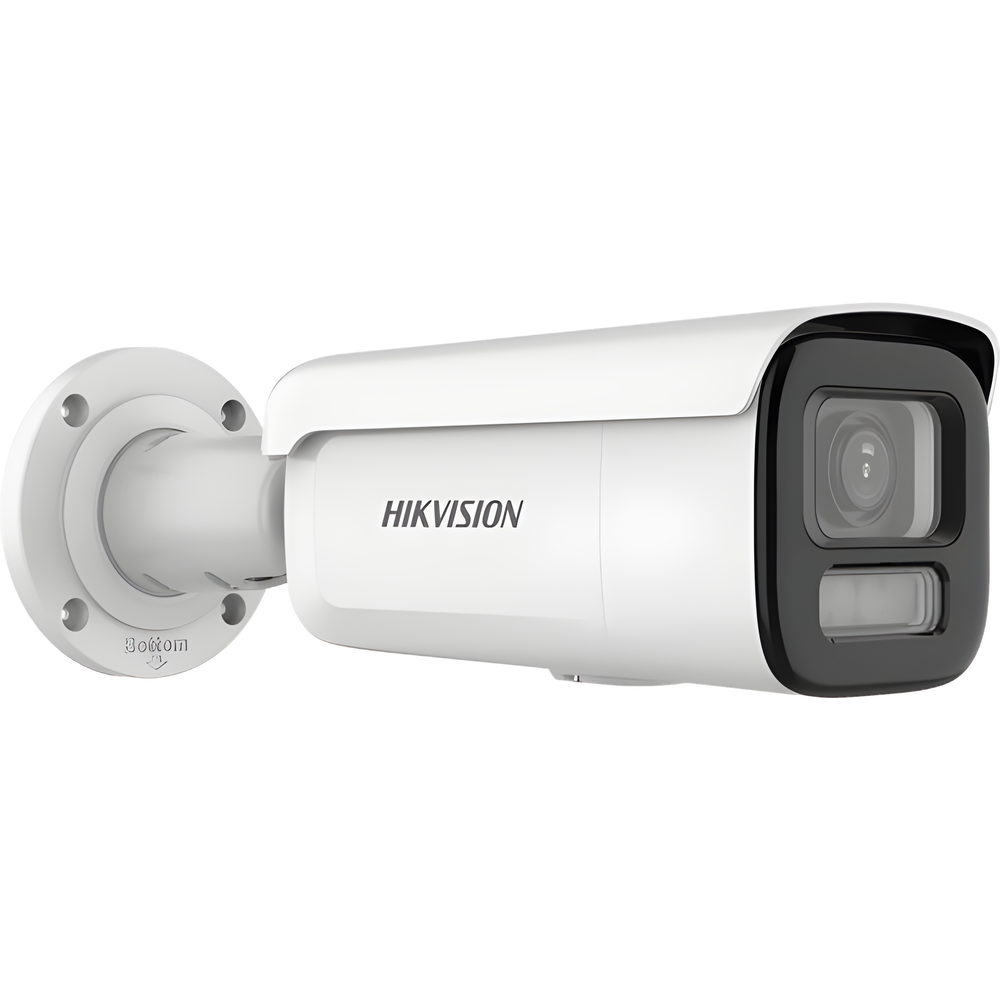 [Dual Light + ColorVu 3.0 + HikAI] Bala IP 8 Megapixel / Lente Mot. 2.8 a 12 mm / 60 mts IR + Luz Blanca / Exterior IP67 / WDR 130 dB / ACUSENSE 3.0